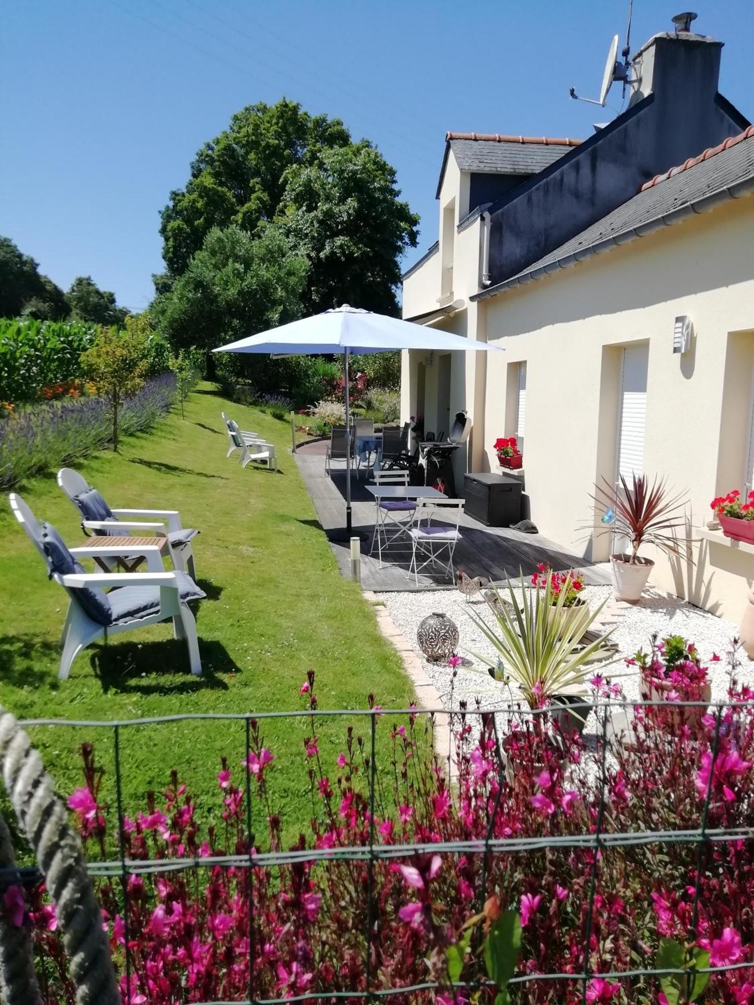 Kerlan Bed & Breakfast Béganne Eksteriør bilde